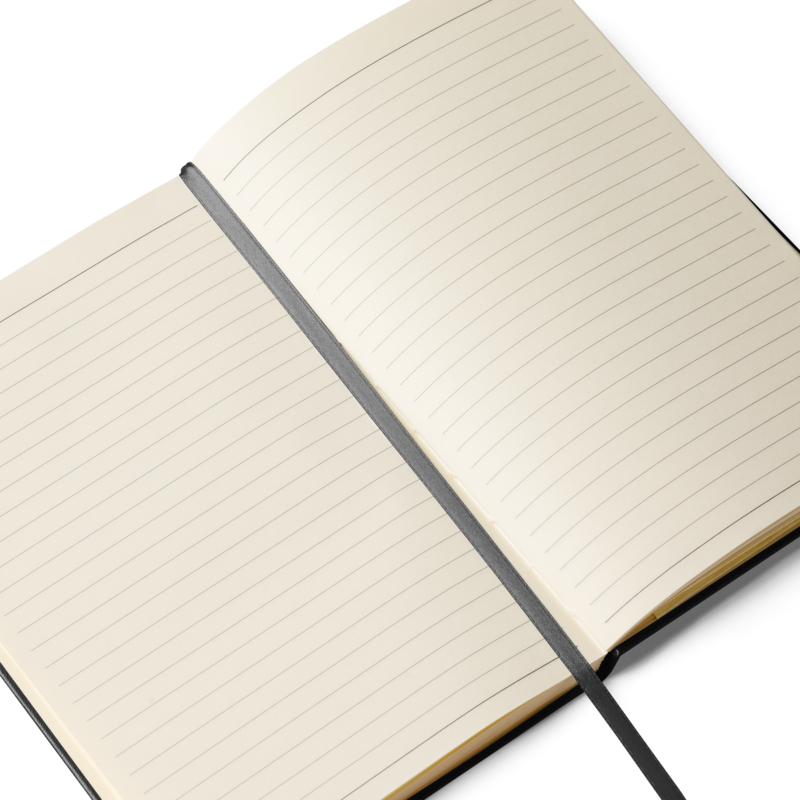 I live in the wish fulfilled-Journal -Hardcover bound notebook
