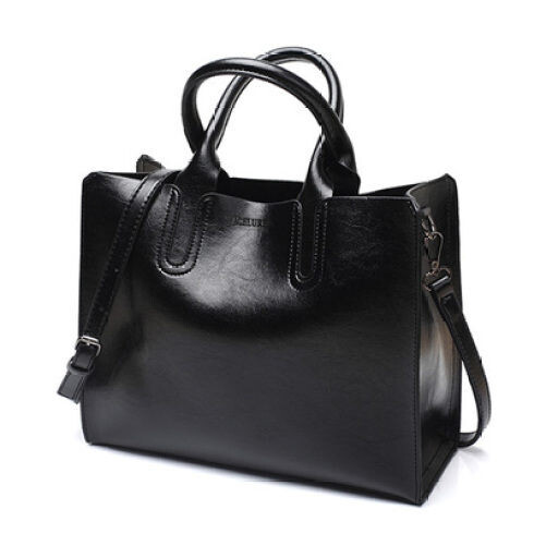 Leatherette Trunk Tote