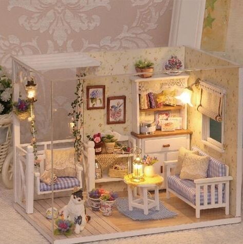 Miniature Doll House, Color: Kitten diary-english version