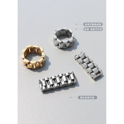 Titanium Steel Ring Versatile Ring Index Finger Ring Jewelry