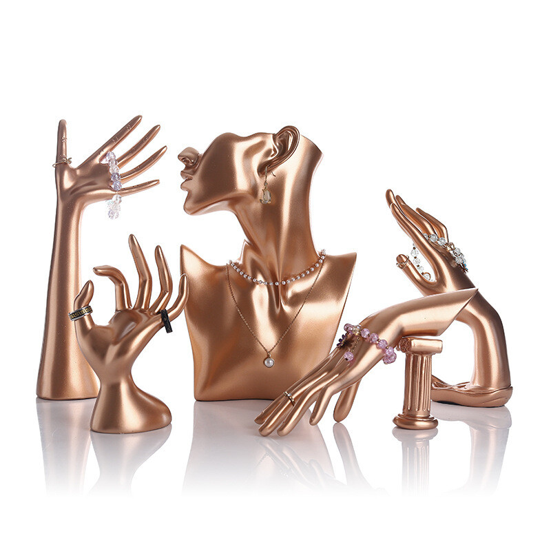 Silhoette Model Necklace stand-Storage