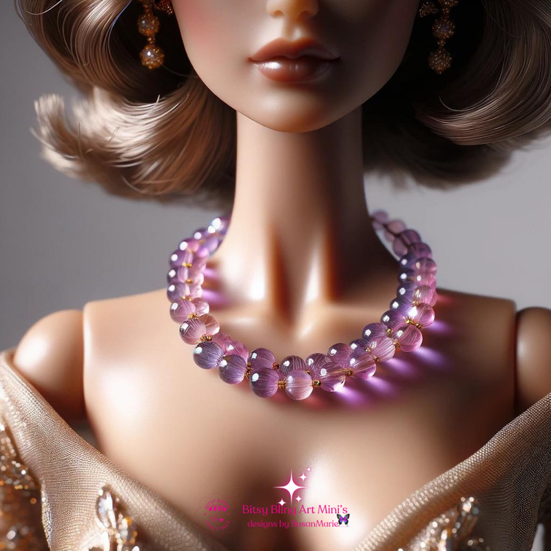 DIY Doll Necklace GUIDE: 	Step By Step UV Resin Jewelry Making Guide PDF