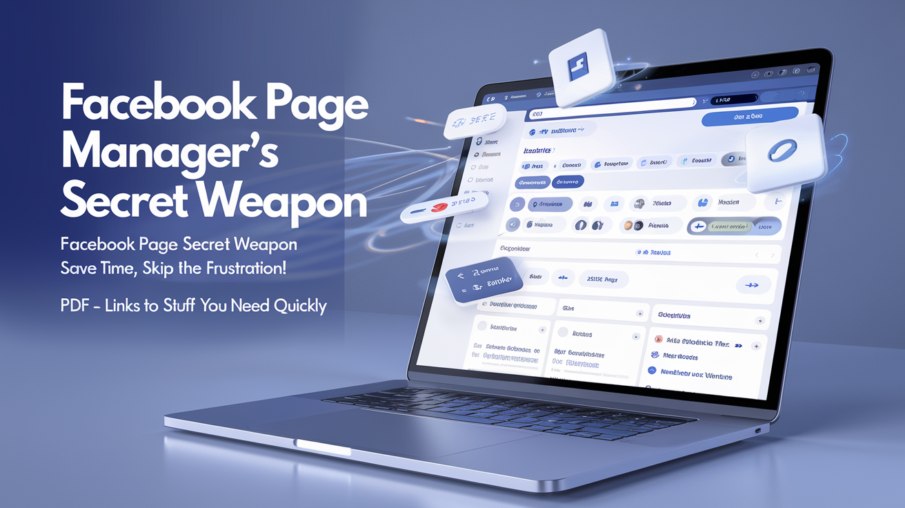 📌 Facebook Page Manager’s Secret Weapon – Save Time, Skip the Frustration! PDF- Links To Stuff You Need Quickly