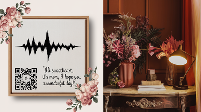 DIY INSTRUCTIONS- Loved One’s Voicewave & QR Code Art – DIY Guide (PDF Download)-FREE