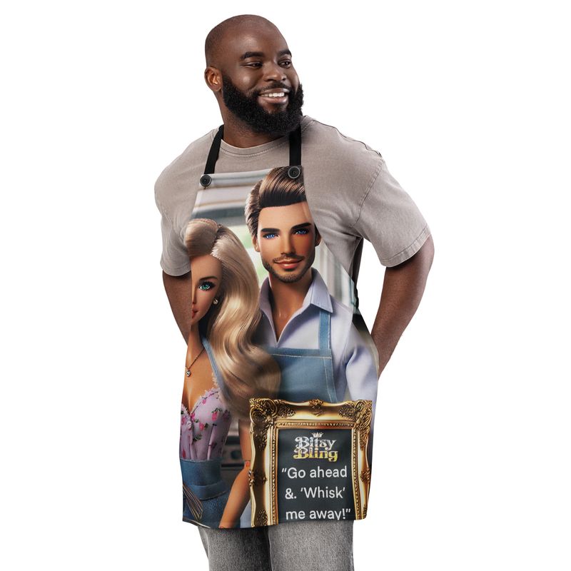 Go ahead and whisk me away Bitsy Bling & Buff Bling Apron