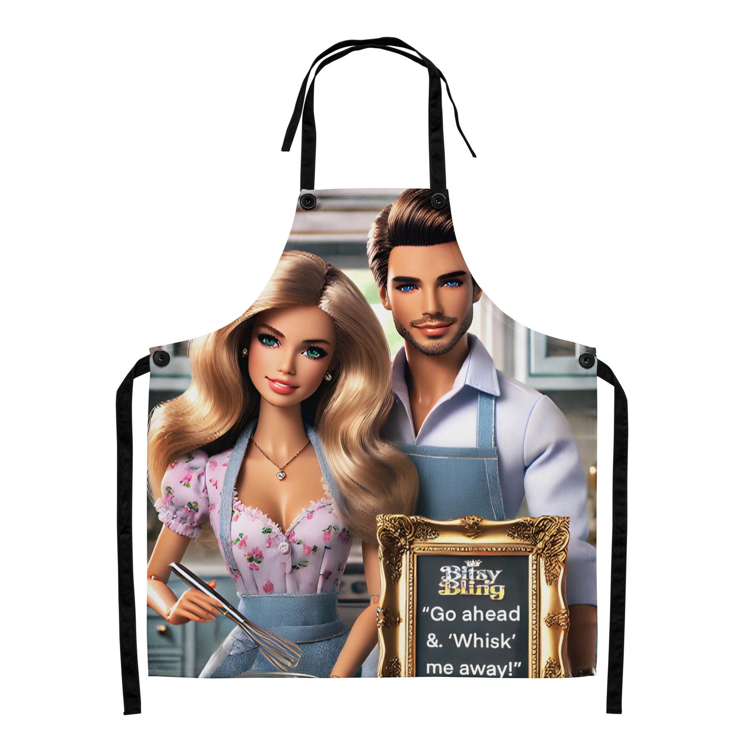 Go ahead and whisk me away Bitsy Bling &amp; Buff Bling Apron