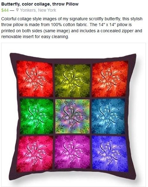 Scrollfly Nuvo pillow
