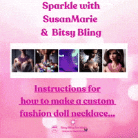 DIY Doll Necklace GUIDE: 	Step By Step UV Resin Jewelry Making Guide PDF