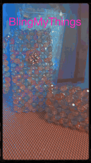 Confetti Bag- Multi Pastel Faceted Aurora Borealis Acrylic Beaded Cell Phone Purse and Business card holder *