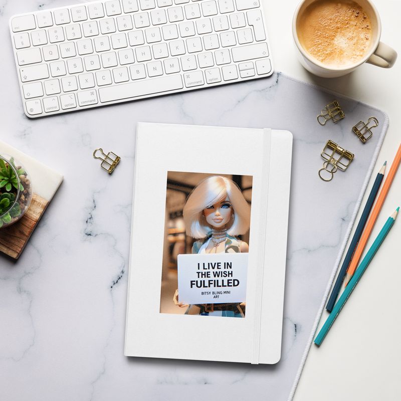 *Wish Fulfilled - Hardcover bound notebook *Wish Fulfilled - Hardcover bound notebook