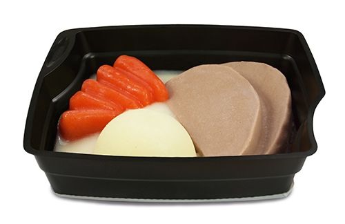 Tafelspitz Karotten Kartoffeln in heller Meerrettich-Sauce