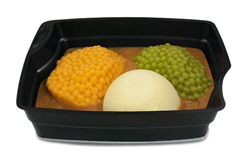 Karotten-Couscous Erbsen Kartoffeln in heller Sauce