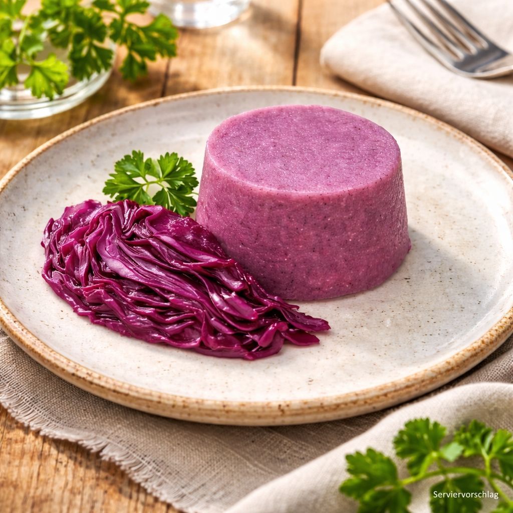 Rotkohl-Timbale Rotkohl-Timbale