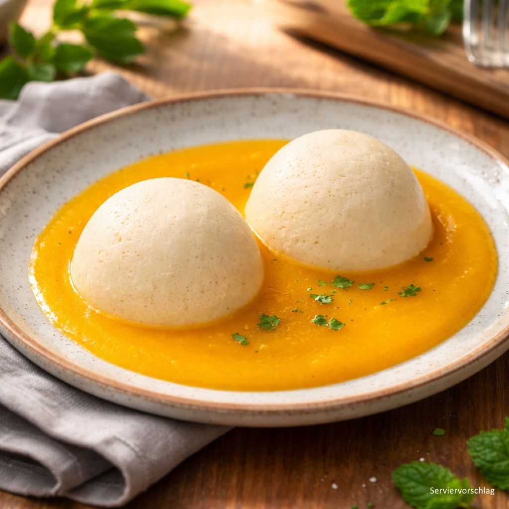 Pfannkuchen mit Aprikosenmus