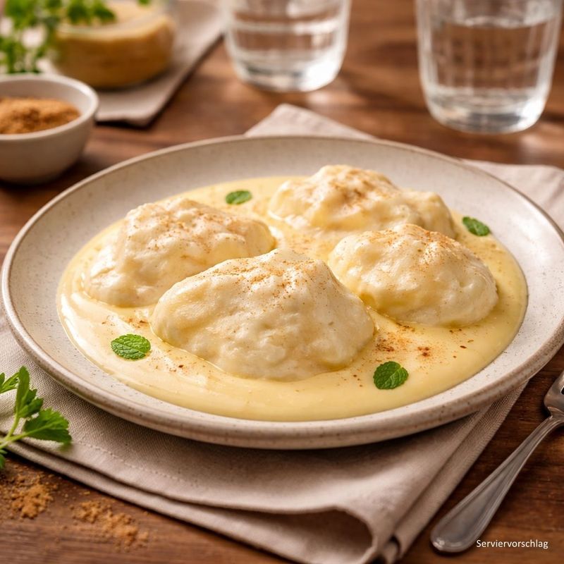 Kaiserschmarrn mit Vanillesauce Kaiserschmarrn mit Vanillesauce