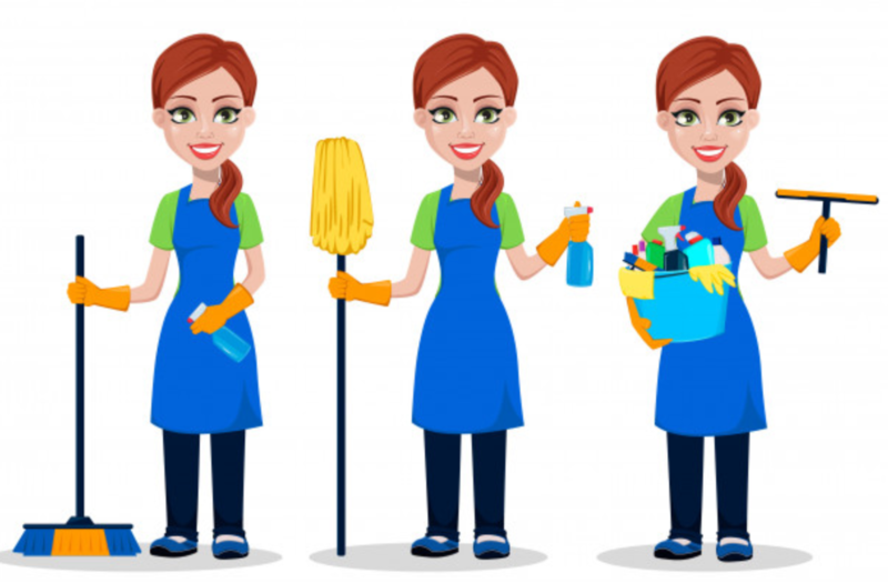 3 Cleaners (at a time)