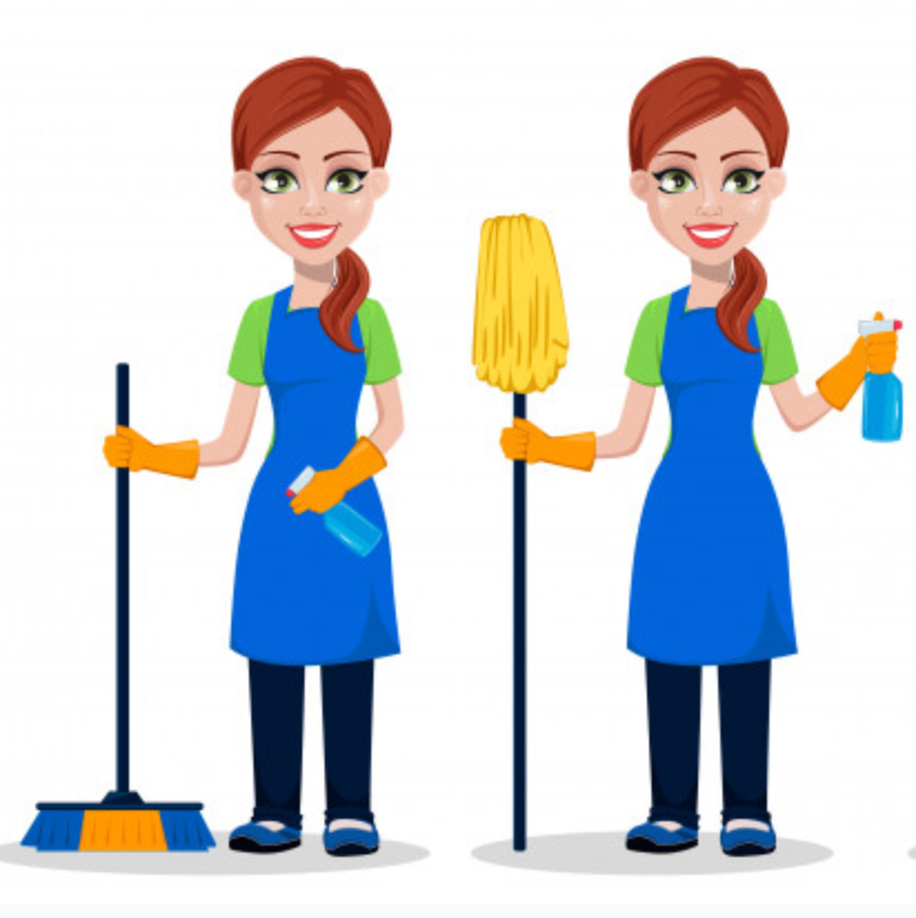 2 Cleaners (at a time)
