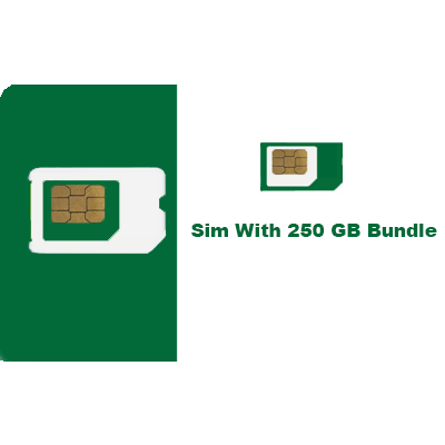 Sim with 250 gb bundle Sim with 250 gb bundle