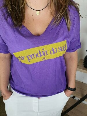T-Shirt Femme "Sud Authentique " -Chantal B
