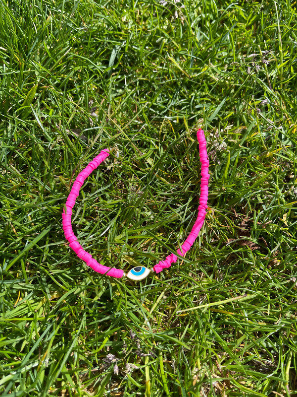 Fusskette pink