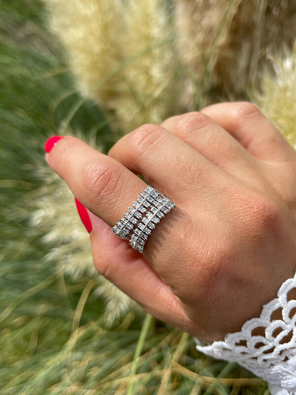 Ring silber