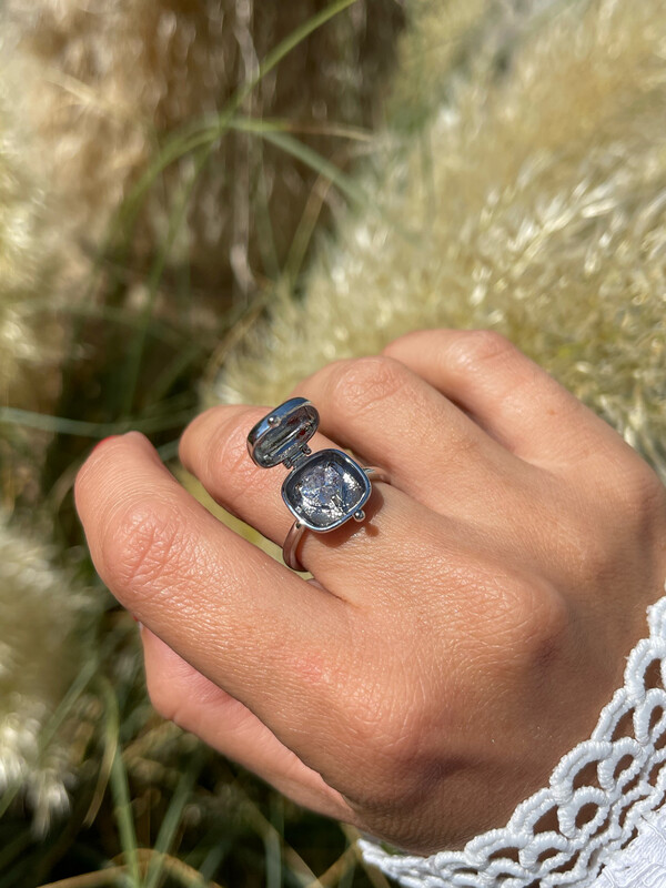 Ring silber