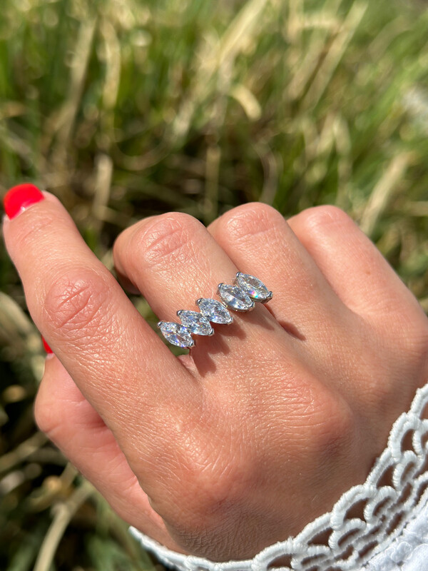 Ring silber