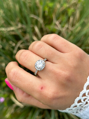 Ring silber