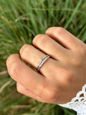 Ring silber