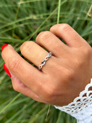 Ring silber