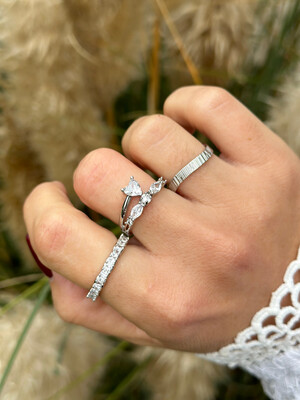 Ring silber