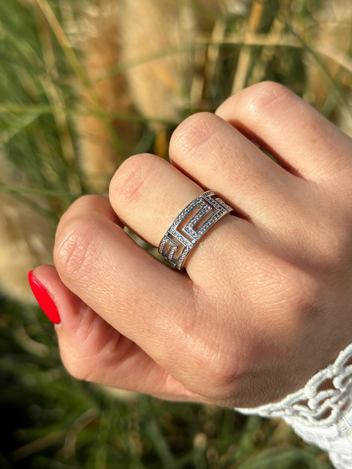 Ring silber