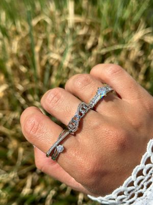 Ring silber