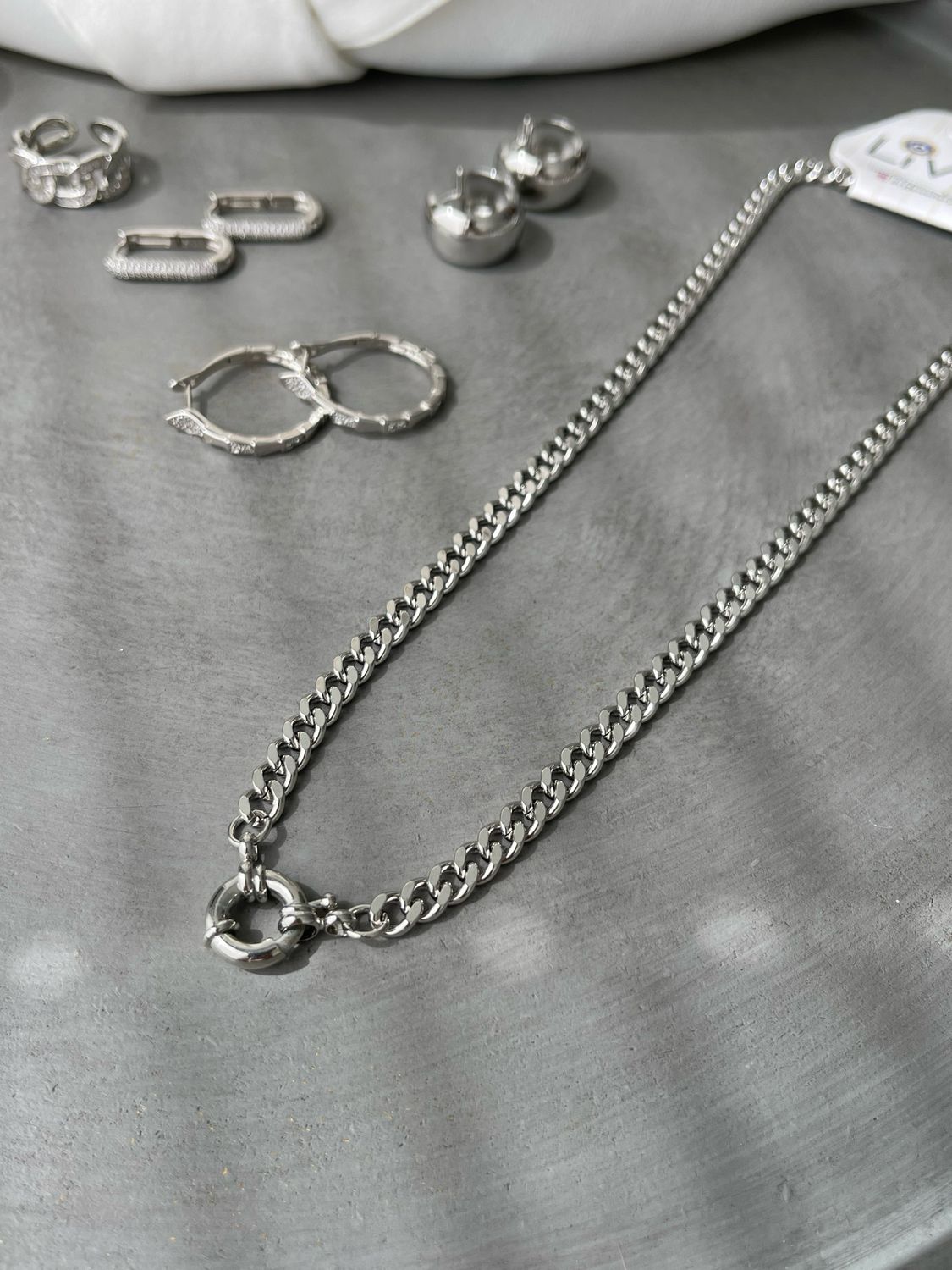 Halskette silber
