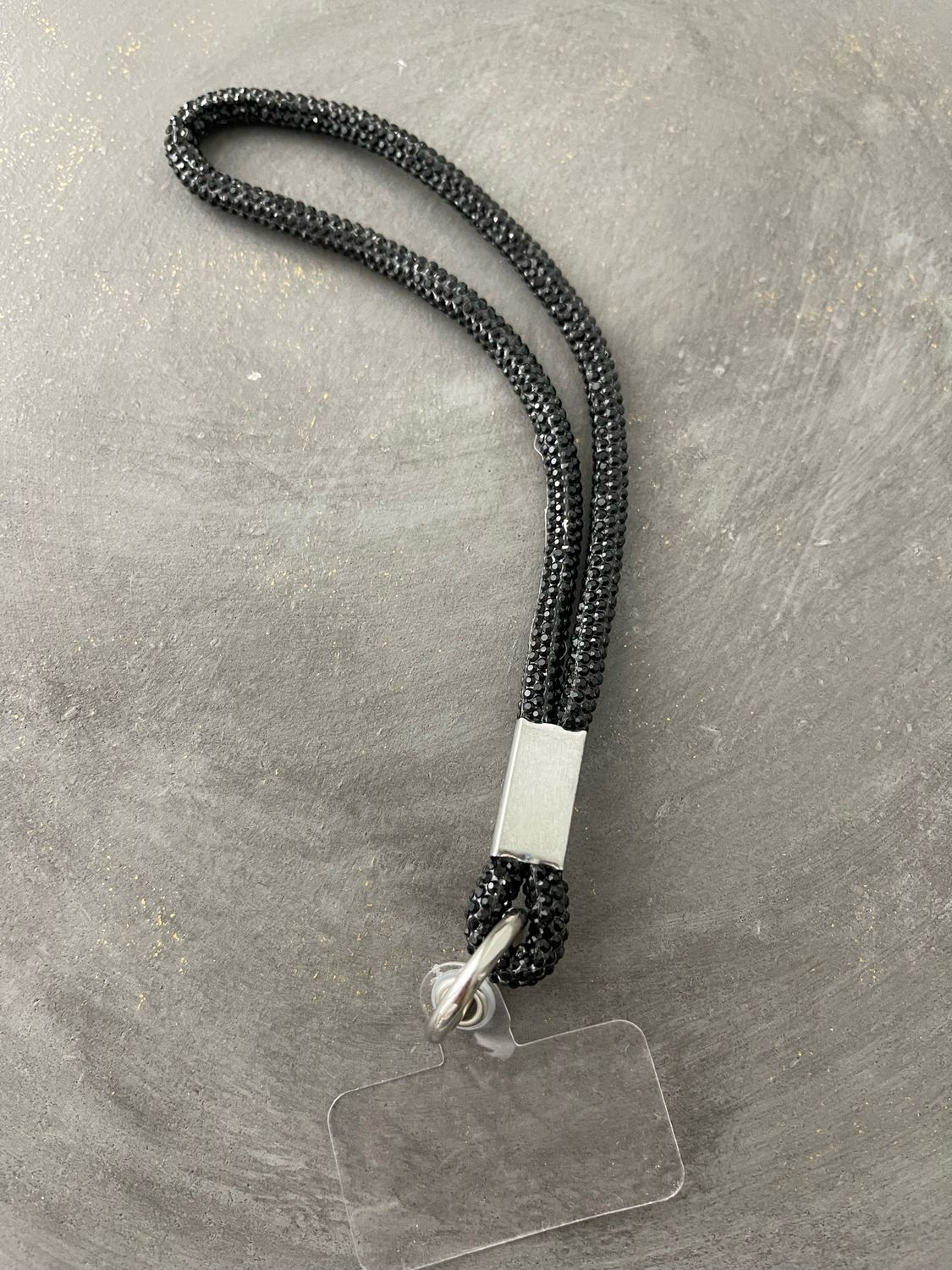 Handykette kurz schwarz