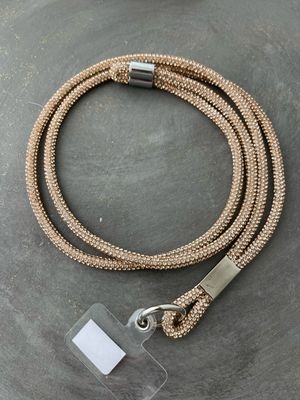 Handykette lang gold