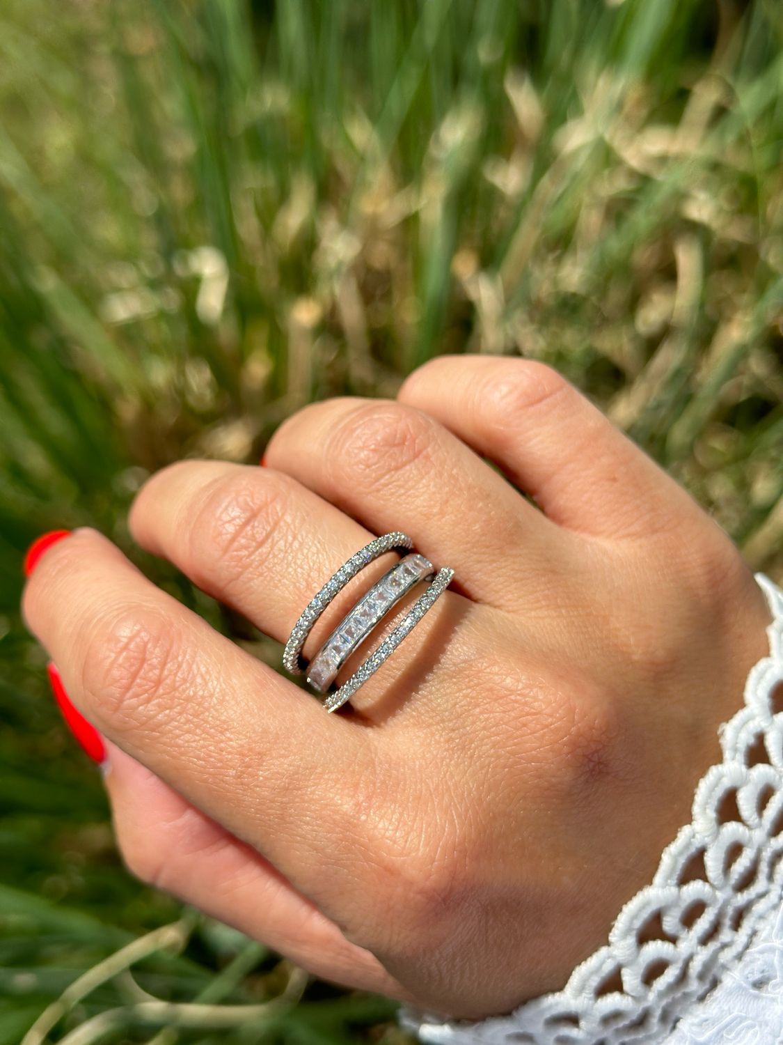 Ring silber