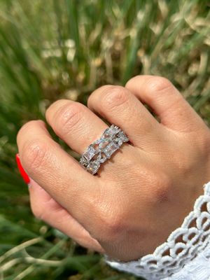 Ring silber