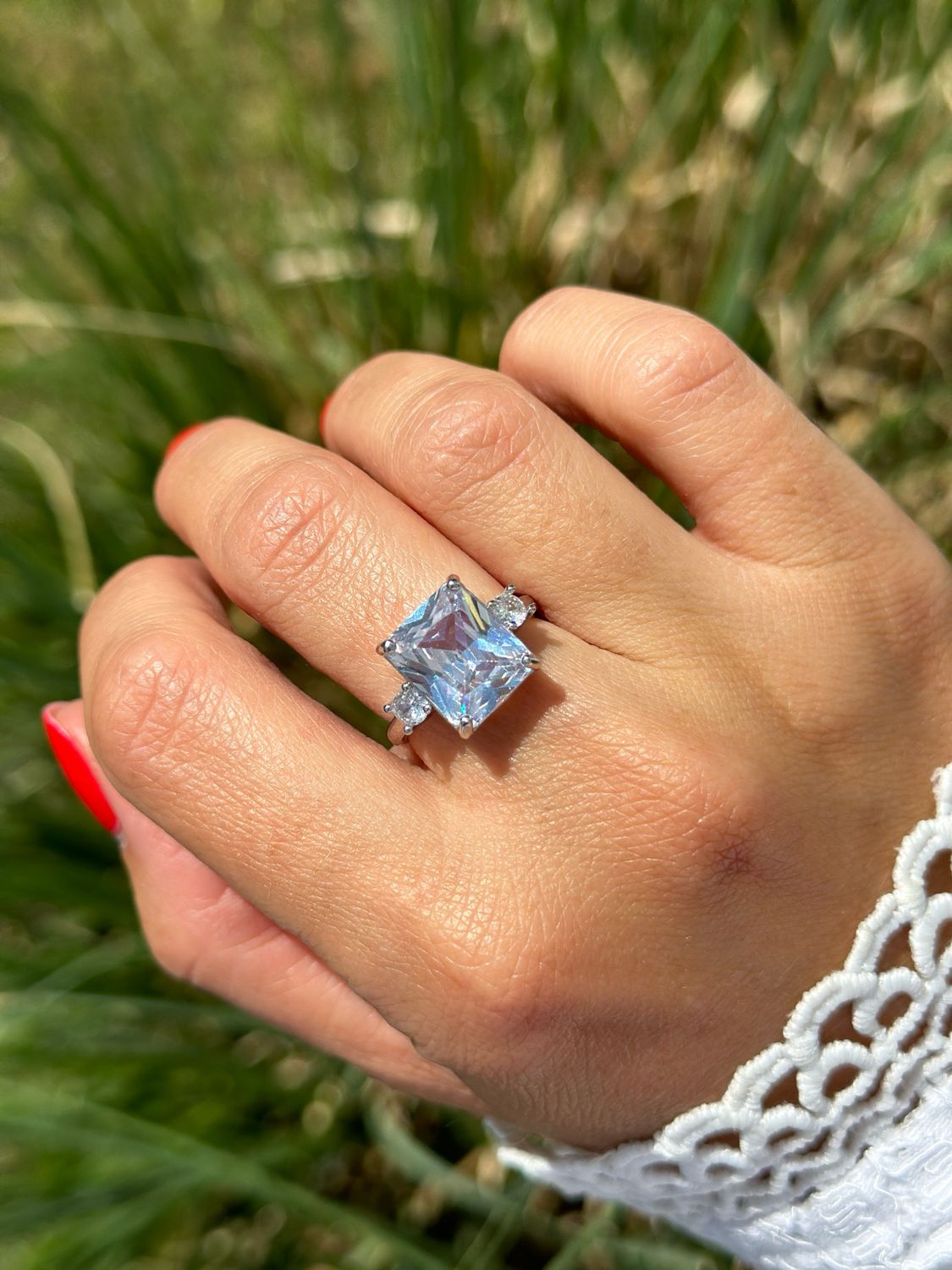 Ring silber