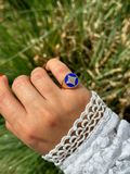 Ring blau 