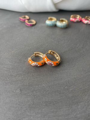 Ohrring orange 