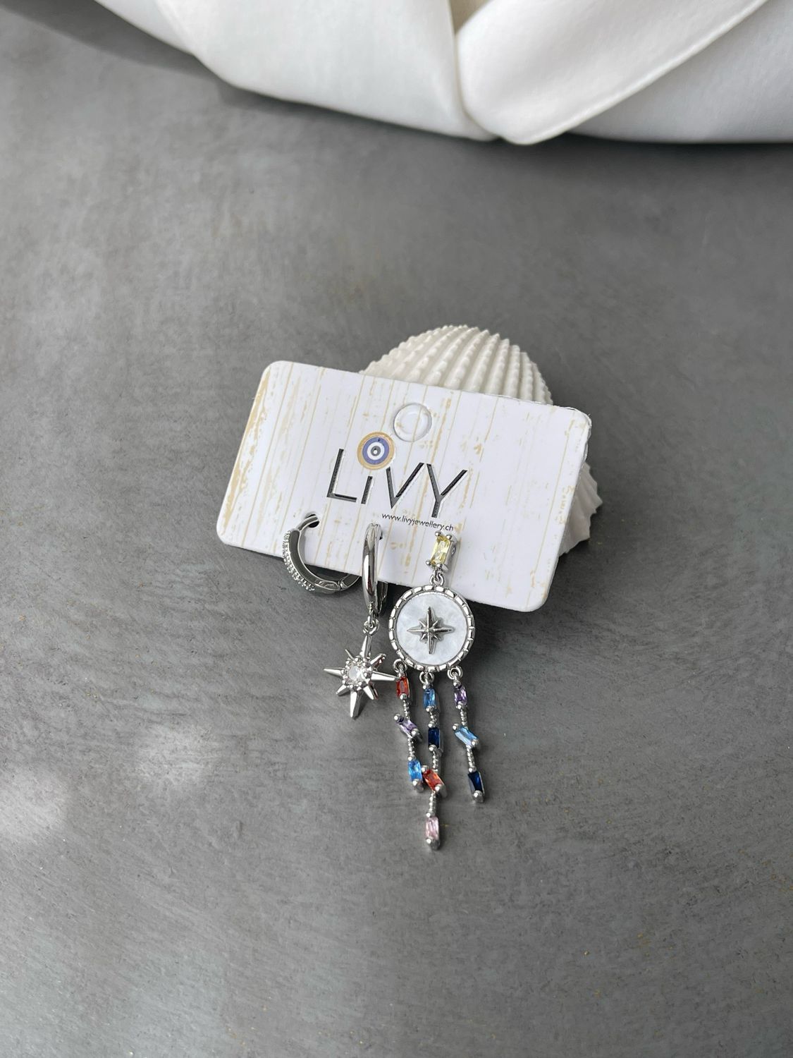 Ohrring 3er Set silber