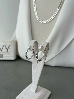 Ohrring silber Perle