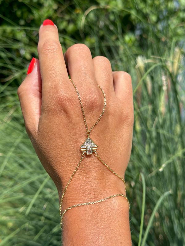 Handschmuck „Sahmeran“ 