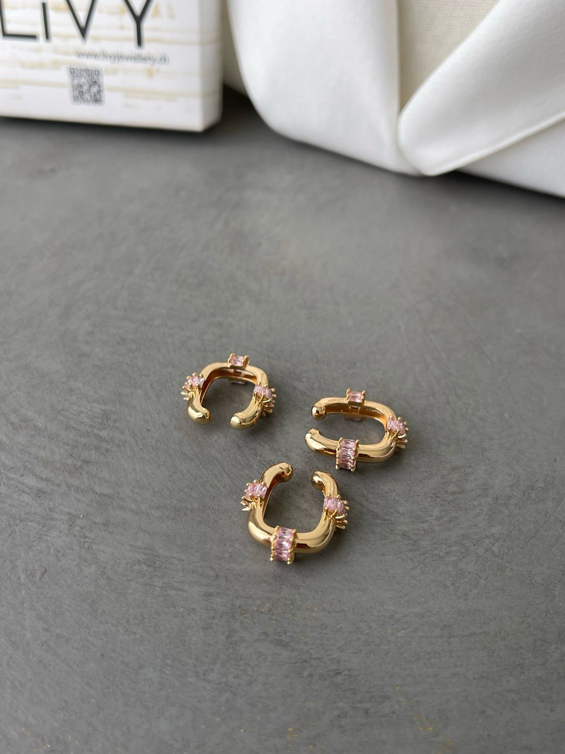 Earcuff rosa 