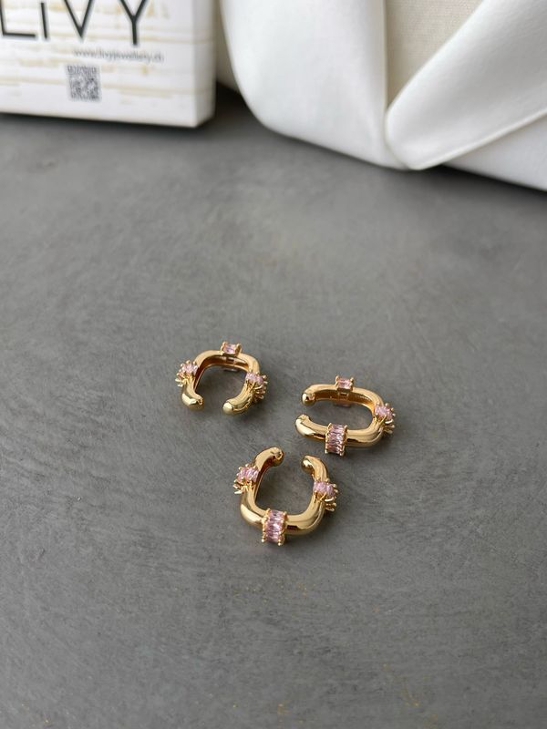 Earcuff rosa 