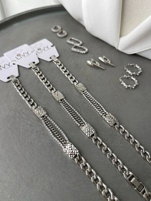 Armkette Silber extravagant 