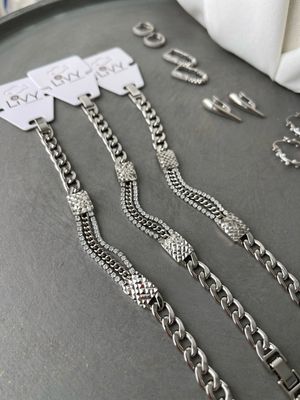 Armkette Silber extravagant 