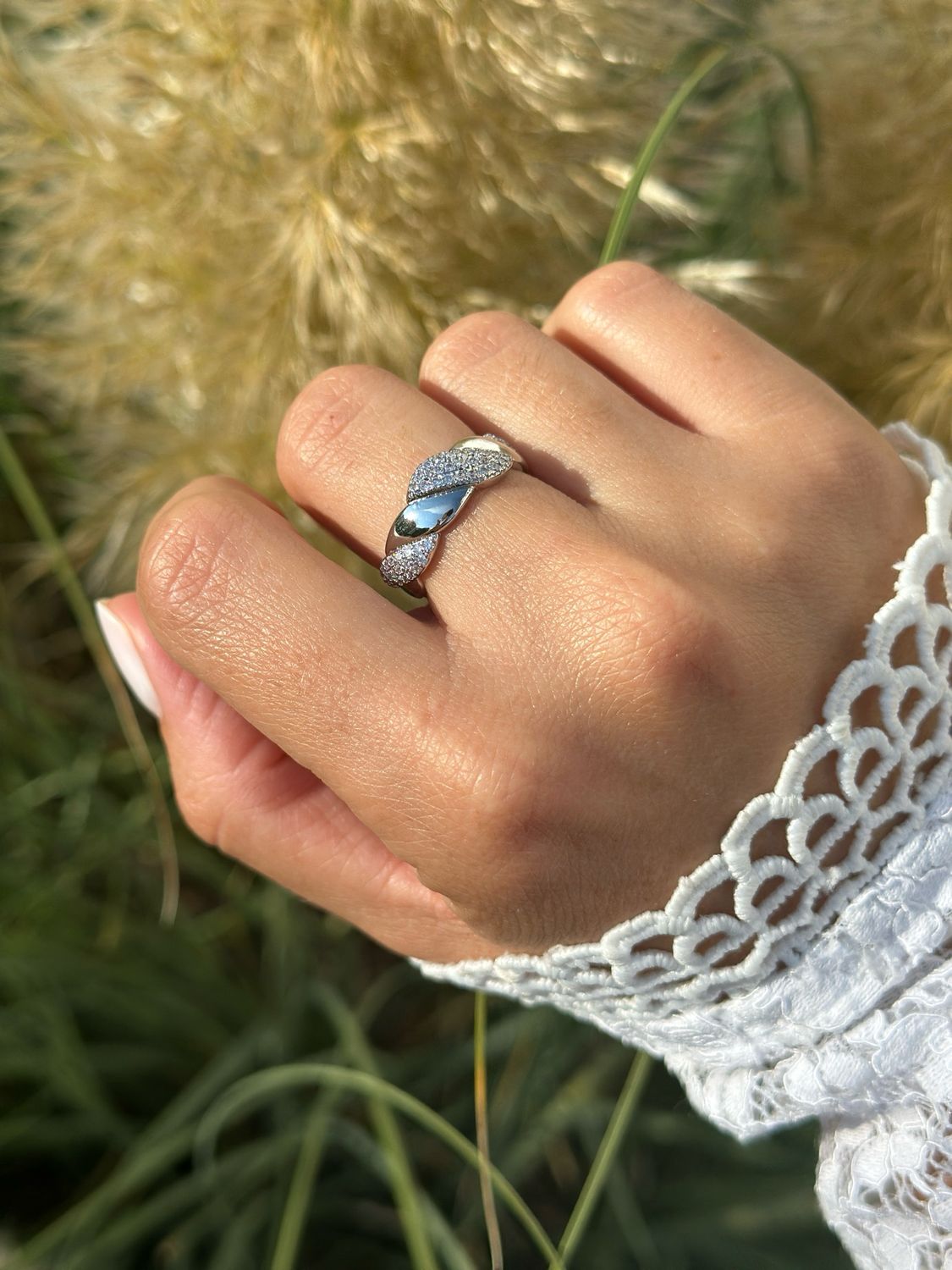Ring silber