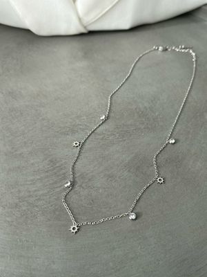Halskette silber